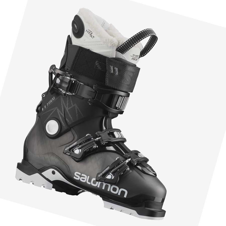 Salomon QST ACCESS 80 CH Kadın Kayak Botu Siyah Beyaz | TR 2074JPQ